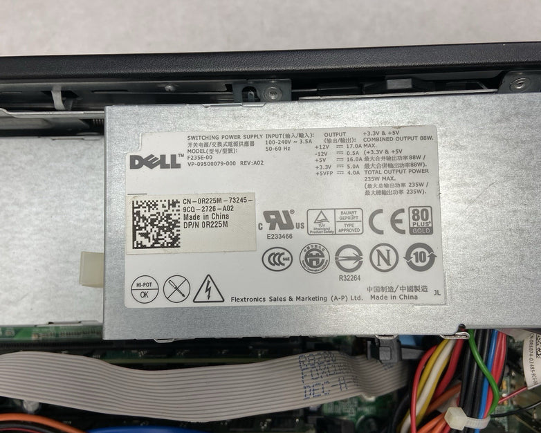 Dell Optiplex 960 SFF Intel Core 2 Duo E8400 3GHz 2GB RAM No HDD No OS