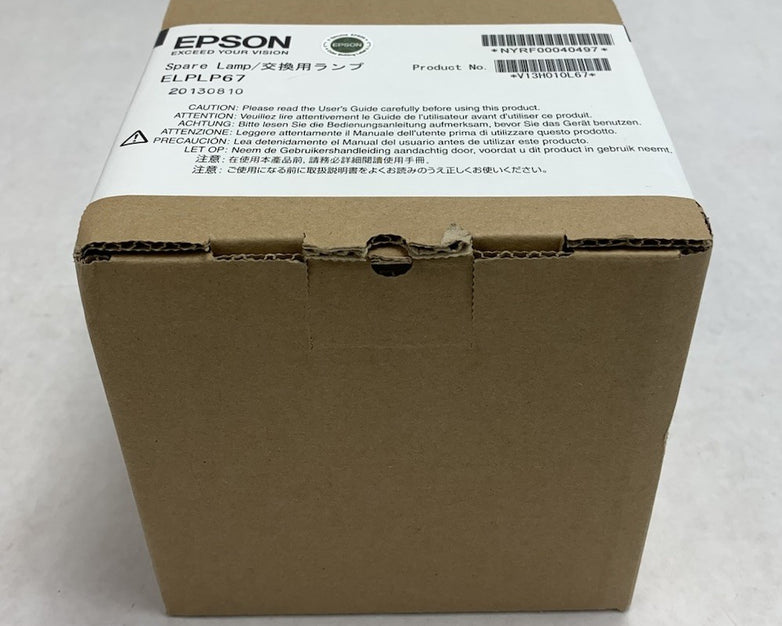 Epson ELPLP 67 OEM Projector Spare Lamp - New Sealed