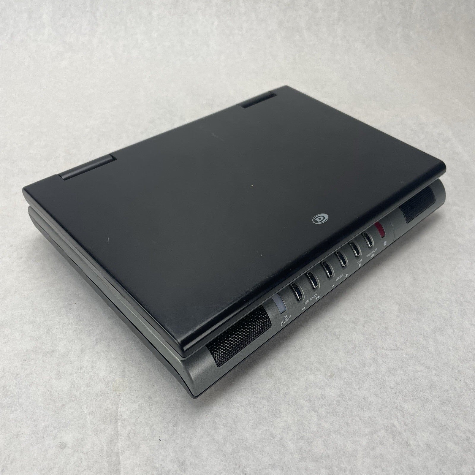 Durabrand PDV-709 Portable DVD Player 9 Inch Screen Gray Black Untested0