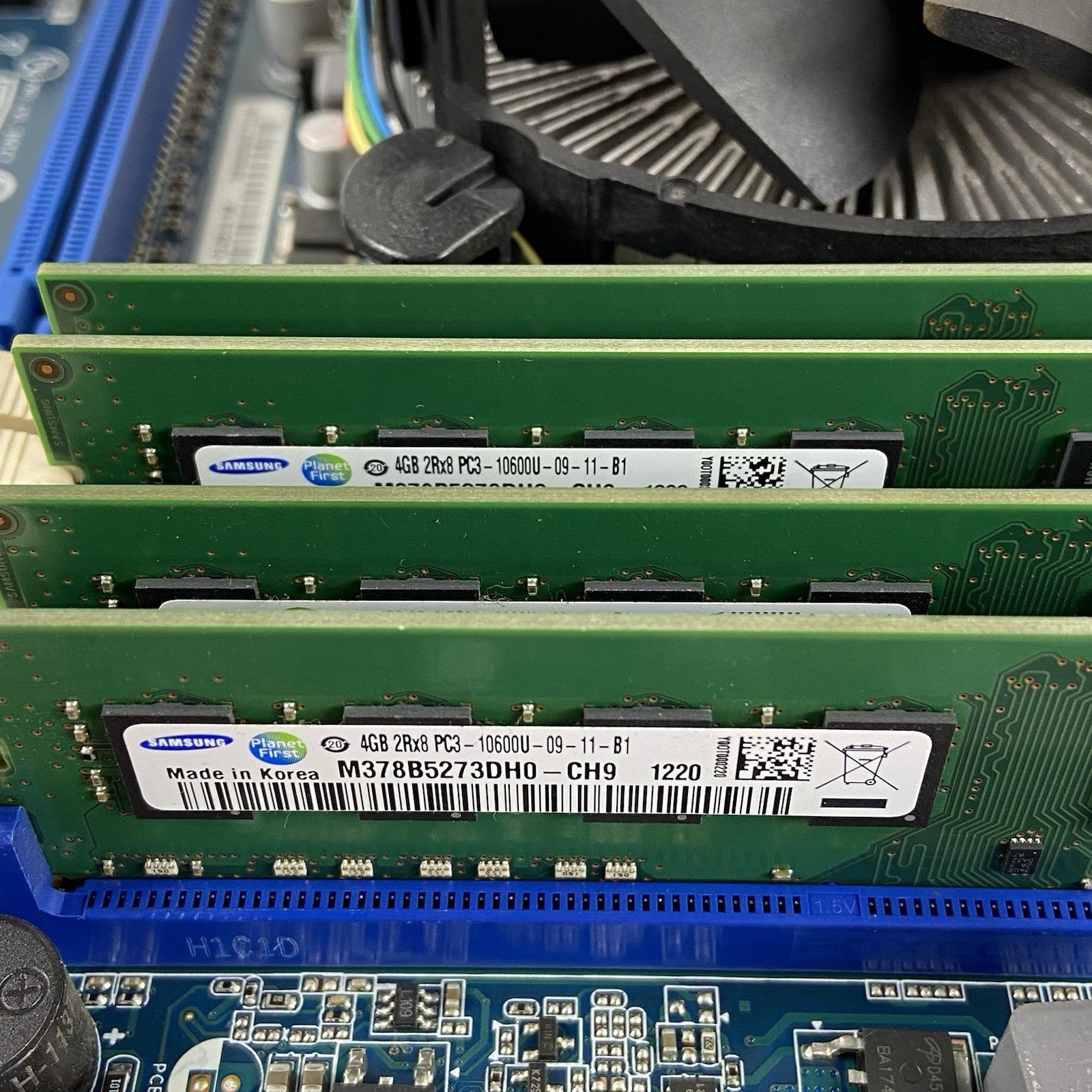 Intel DH67CL Motherboard Intel Core i7-2600 3.4GHz 16GB RAM w/Shield7