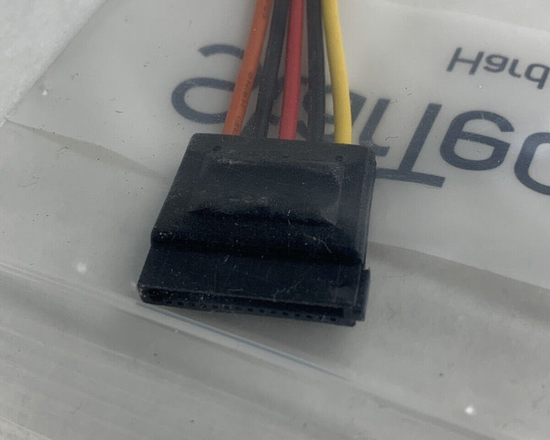 StarTech 8in 15 pin SATA Power Extension 8 SATA power Extension Cable Lot of 2