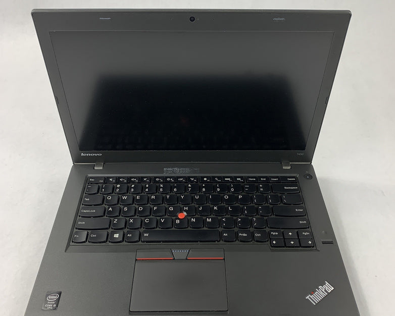 Lenovo ThinkPad T450 14" Intel i5-5300U 2.3 GHz 8 GB Ram No OS No HDD NO AC