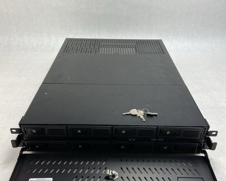 Tyco Exacq A-Series IP04-32T-F2A-E 2U Chassis Sparkle FSP400-50WCB 400W PSU