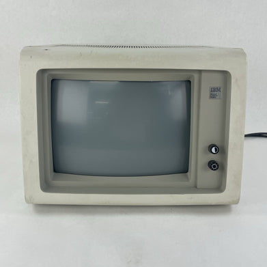Vintage IBM 5151 Personal Computer Display CRT Monitor Parts or Repair