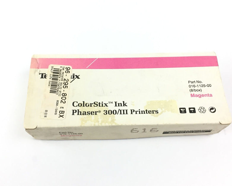 Xerox 016-1125-00 Magenta Solid Ink Phaser 300 (Lot of 4)