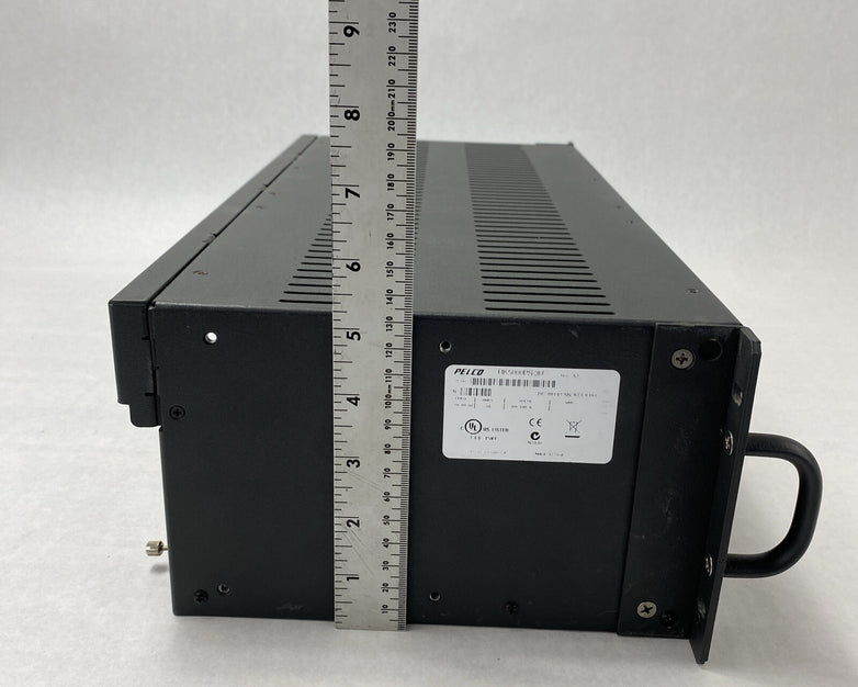 Pelco RK5000PS-3U Rack Mount Chassis For Fiber Optic And UTP Modules