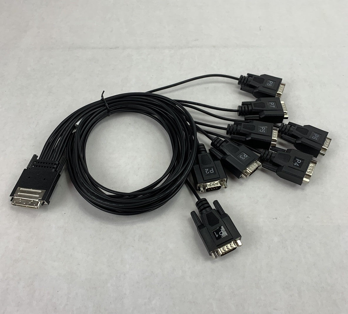 Digi 76000529 8pt DB9M DTE 232 Fan-Out Cable