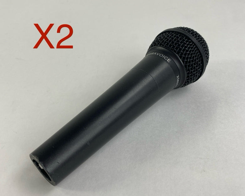 Behringer Ultravoice XM8500 Microphones No Cords - Lot of 2 Untested