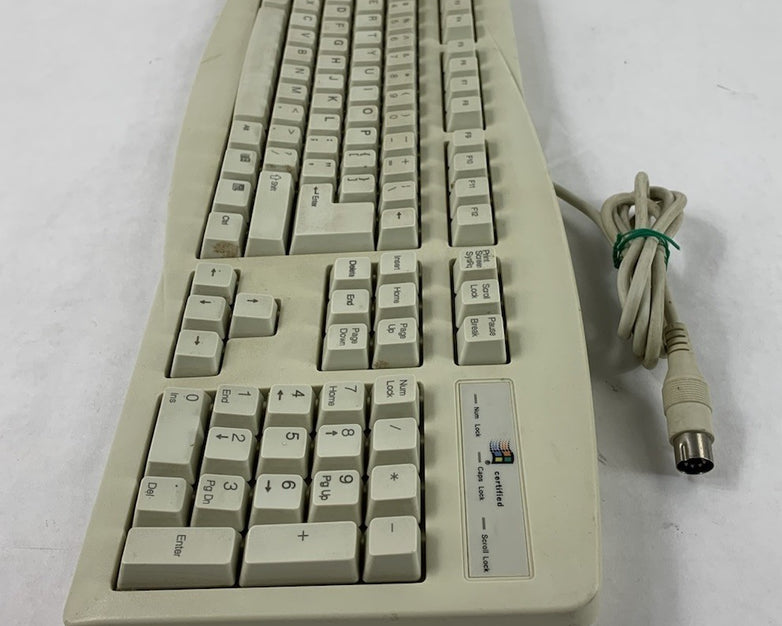Microsoft K288 Vintage 5-Pin DIN-Wired Mechanical Keyboard - Tested