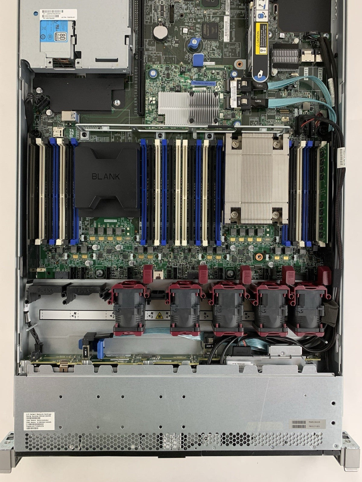 HP ProLiant DL360 Gen9 Server 1x Intel Xeon E5-2609 V3 1.9GHz 16GB RAM No HDD/OS15