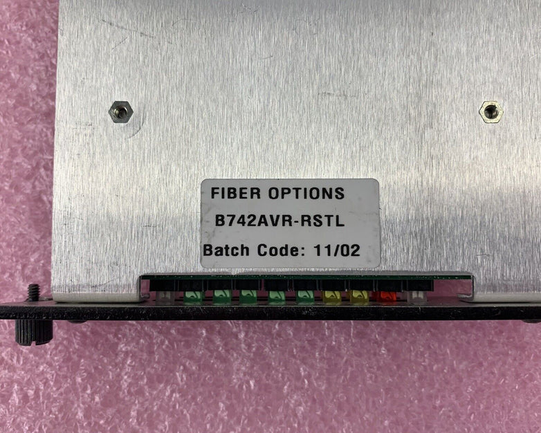 Fiber Options 742-R Untested