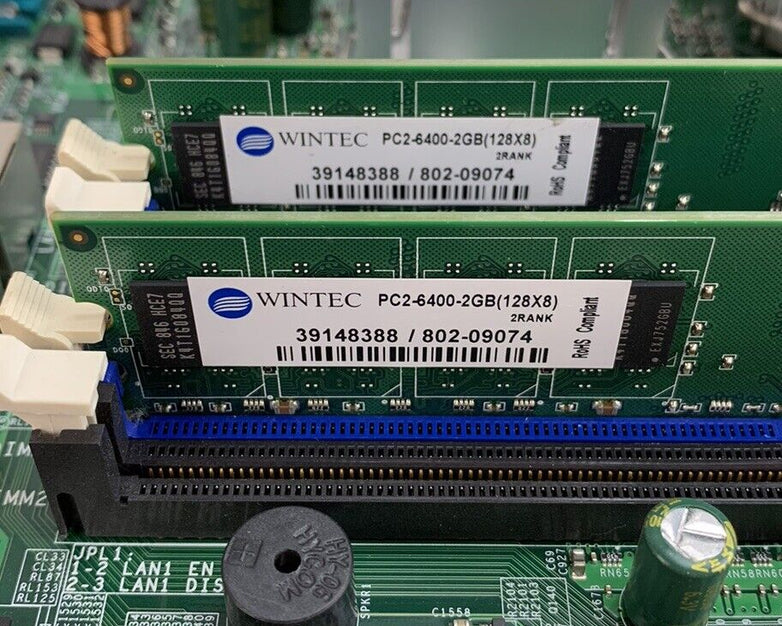 SuperMicro X7SBI Motherboard Intel Core 2 Quad Q6600 2.4GHz 4GB RAM w/ Shield
