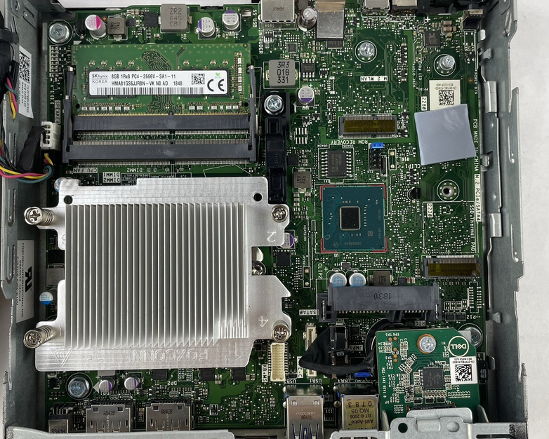 Dell Optiplex 7060 Micro i5-8500T 2.10 GHz 8 GB RAM W/AC No SSD/OS