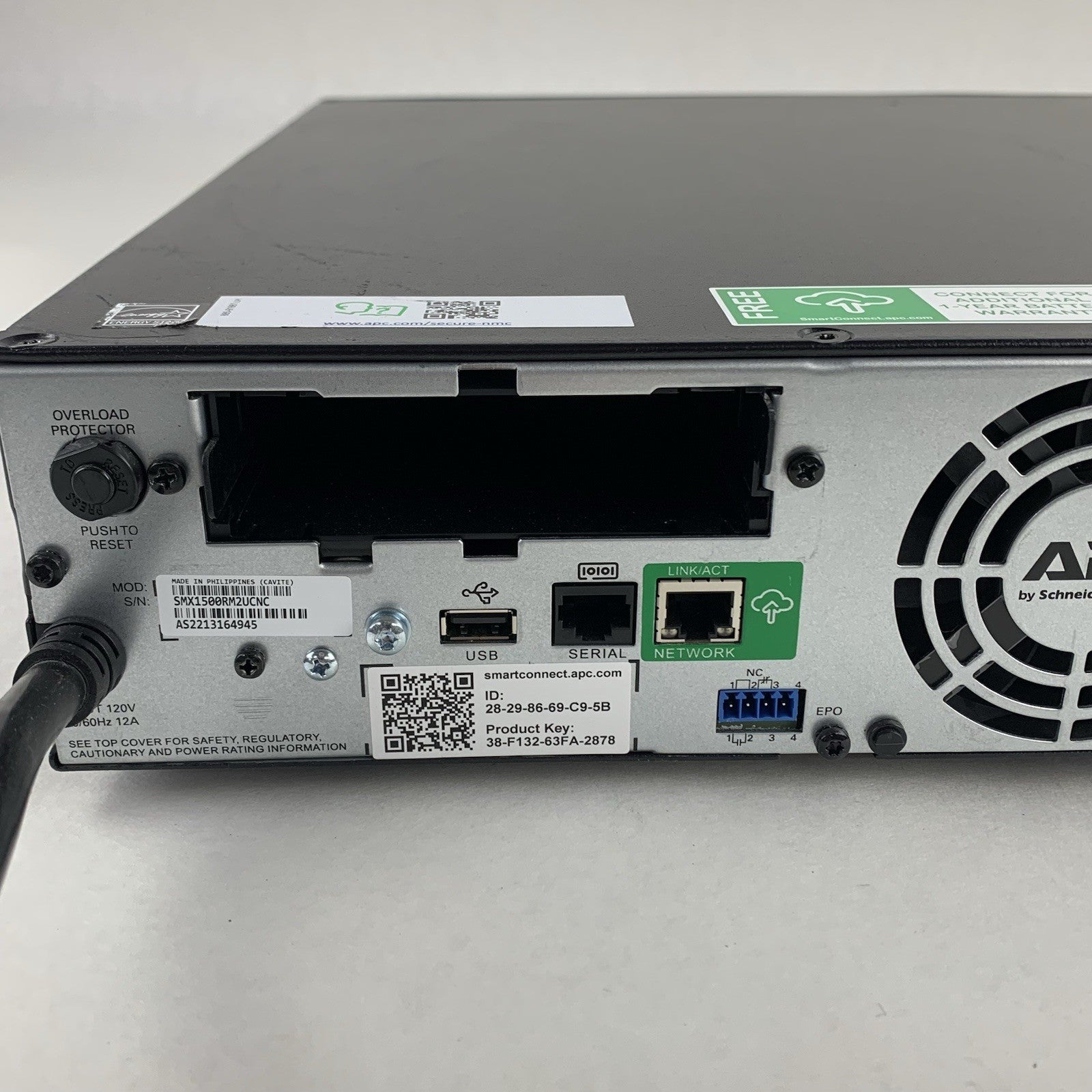 APC SMX1500RM2UCNC Battery Backup UPS Tested No Net Card No Batt No Faceplate9