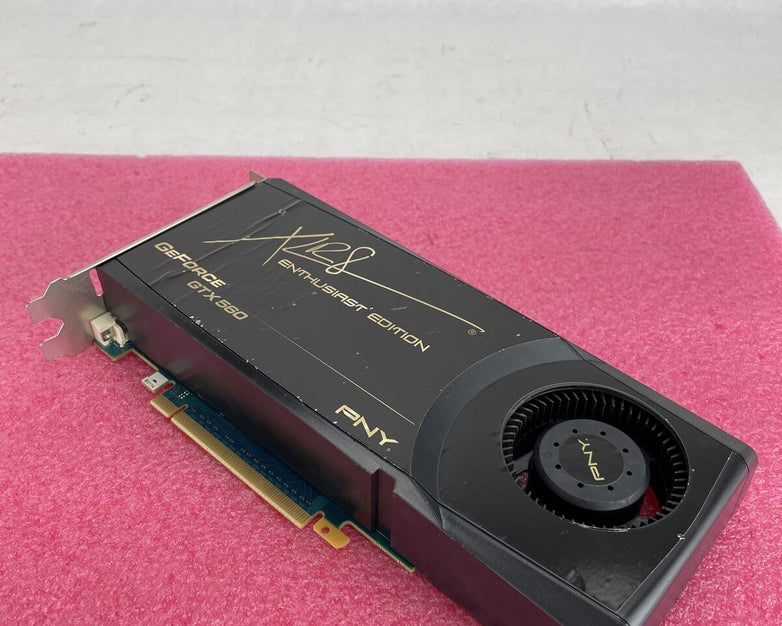PNY Nvidia GeForce GTX 550 1GB GDDR5 PCIe Graphics Card Enthusiast ED