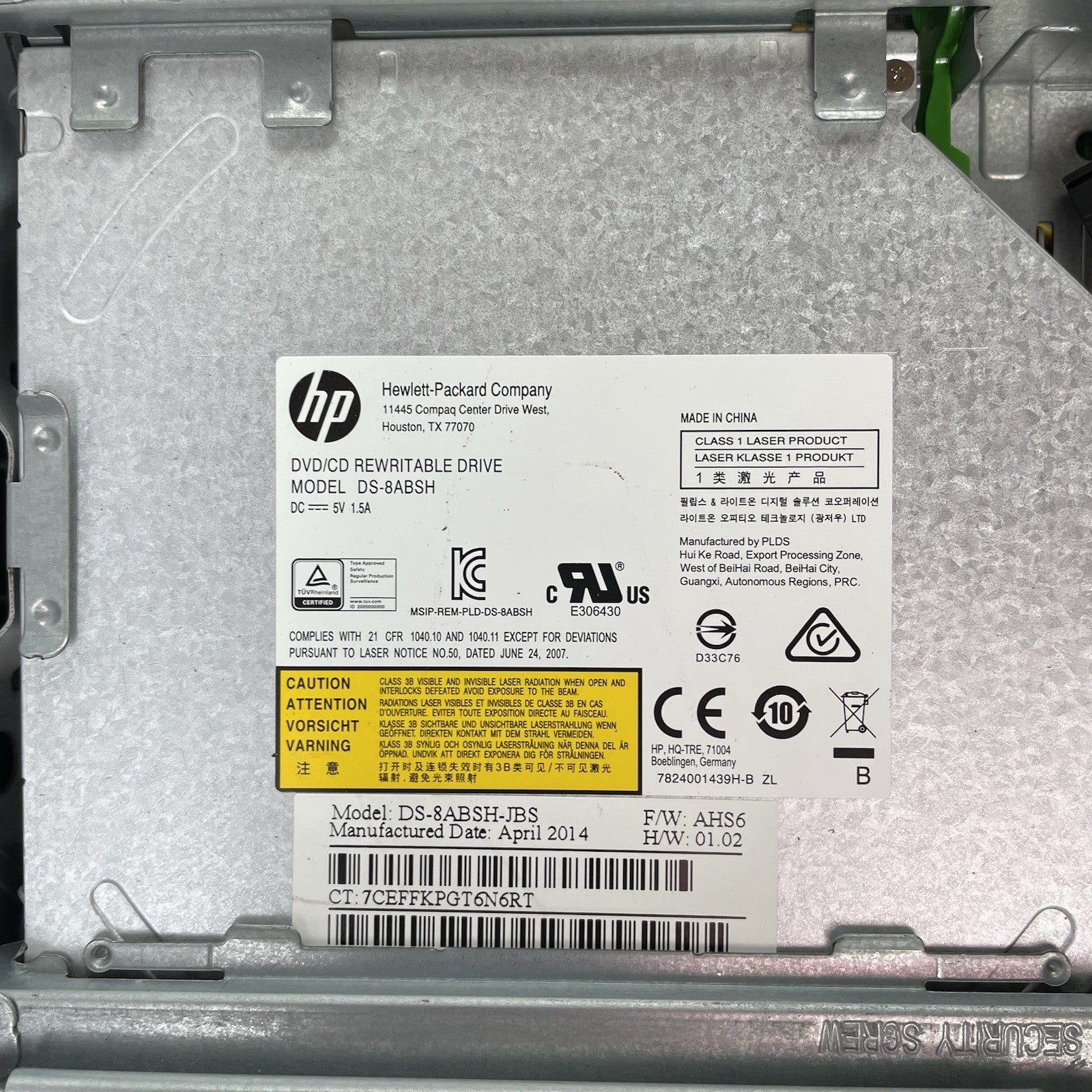 HP ProDesk 400 G1 SFF i3-4130 3.40 GHz 4 GB RAM No HDD/OS14