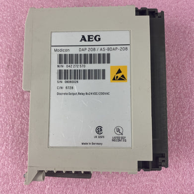 AEG Modicon DAP 208/AS-BDAP-208 Lot of 3