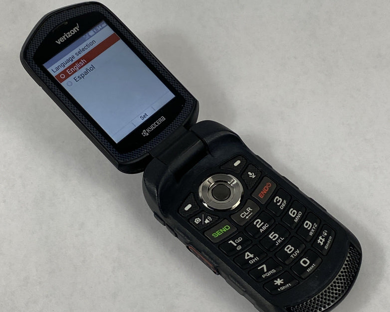 Kyocera DuraXV LTE E4610 Verizon Network 16GB Black Flip Phone