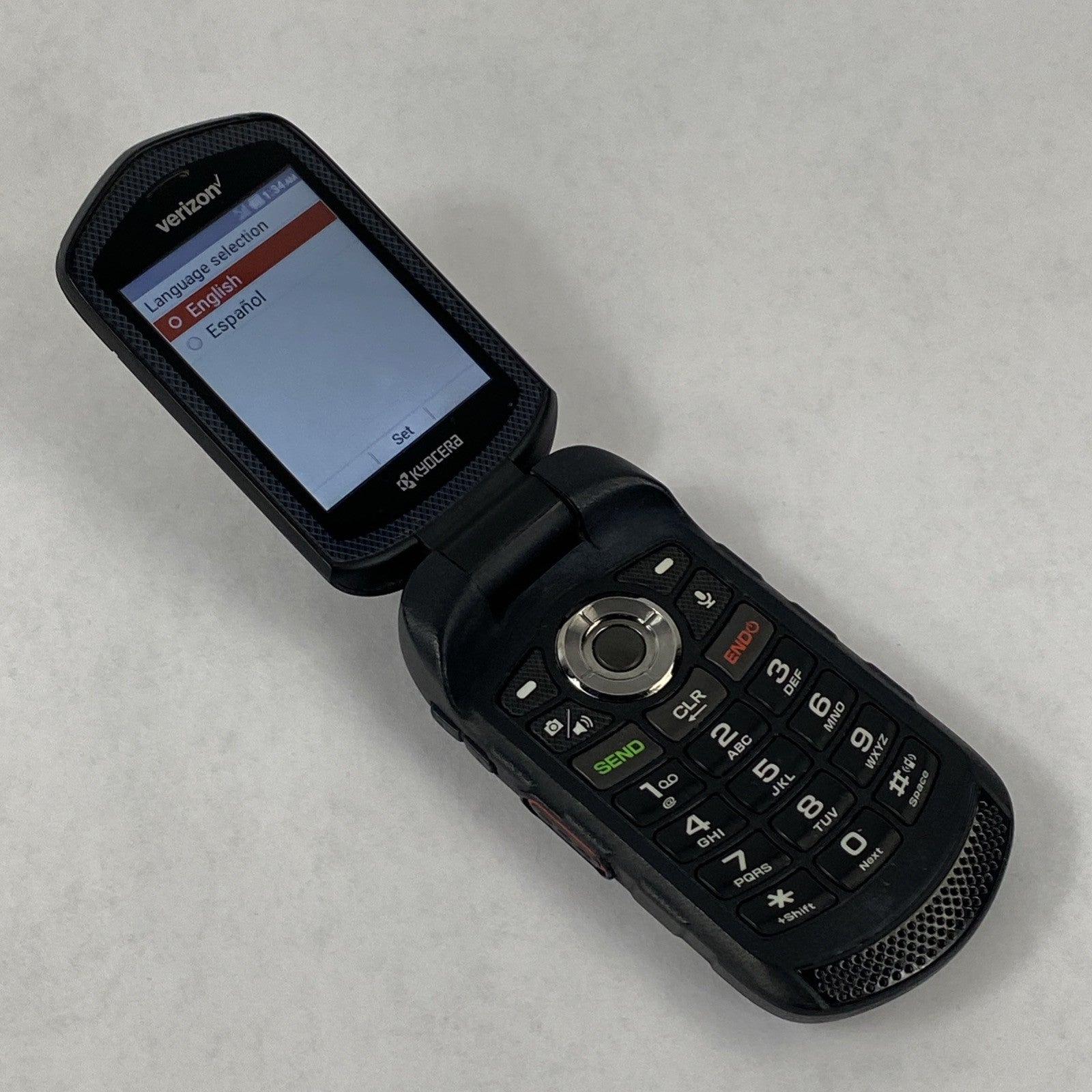 Kyocera DuraXV LTE E4610 Verizon Network 16GB Black Flip Phone0