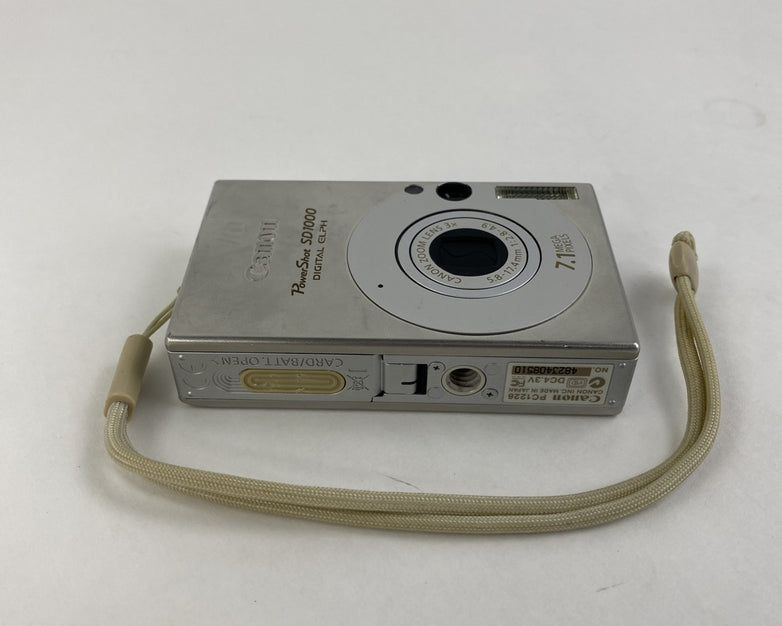 Canon PowerShot SD1000 Digital ELPH 5.8-17.4mm 1:2.8-4.9 - Tested