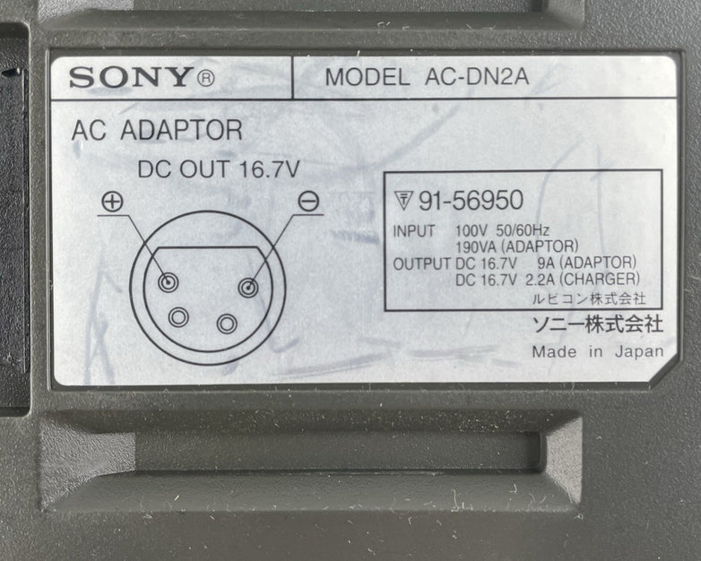 Sony AC-DN2A AC Adapter Tested