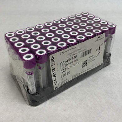Vacuette 454428 2ml K2E K2EDTA 13x75 50pcs Tubes
