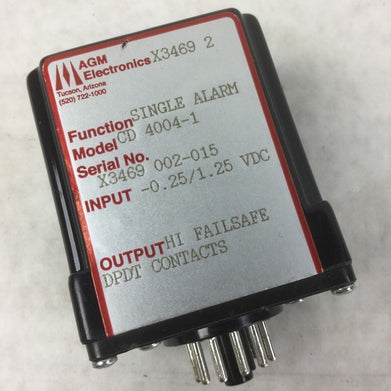 AGM Electronics X3469 2 Single Alarm CD 4004-1