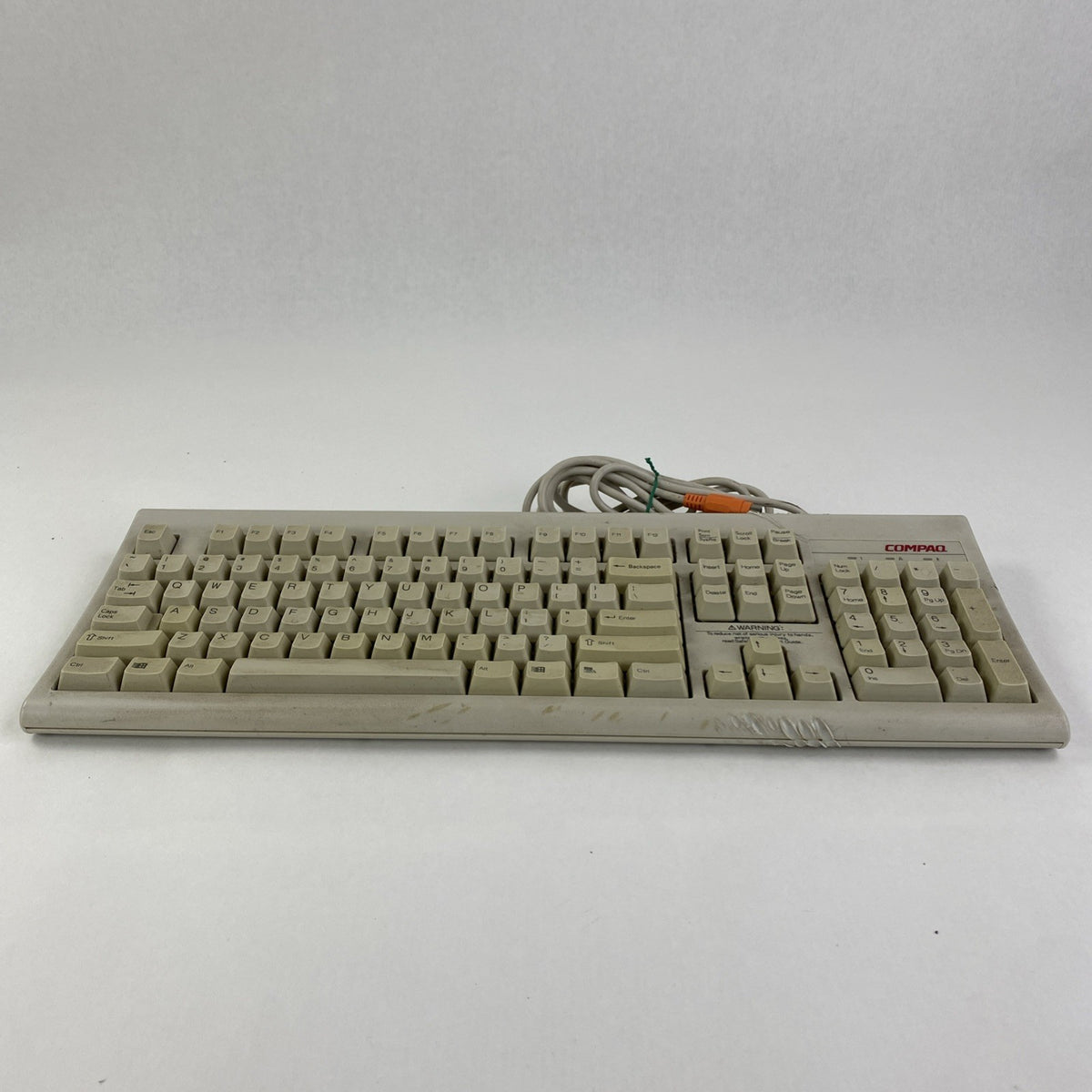 Compaq KB-3923 5V 18"L 7"W 6 Pin Keyboard - Tested 1