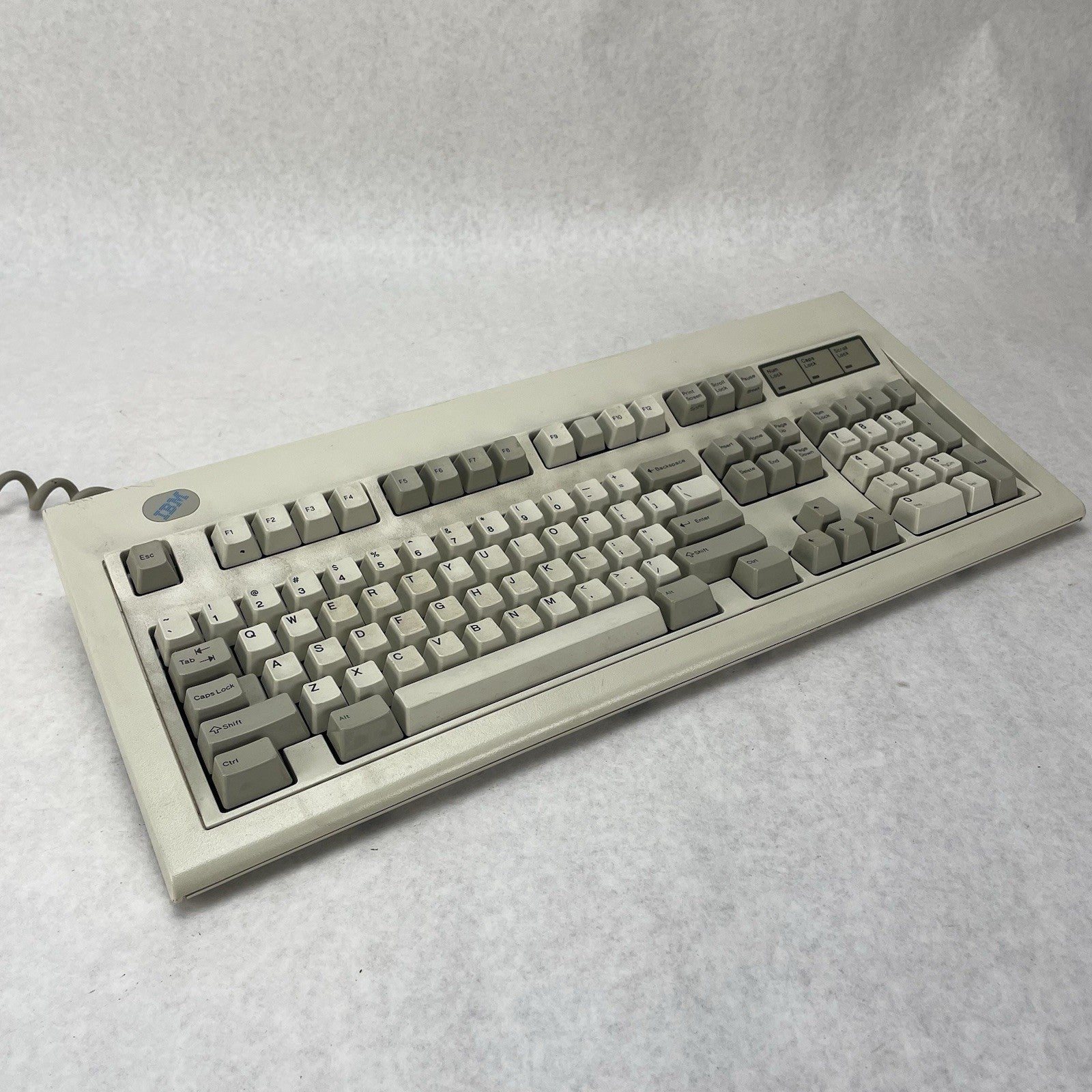 1995 IBM Model M Clicky Mechanical Keyboard 92G7453 Lexmark Missing Keycaps0