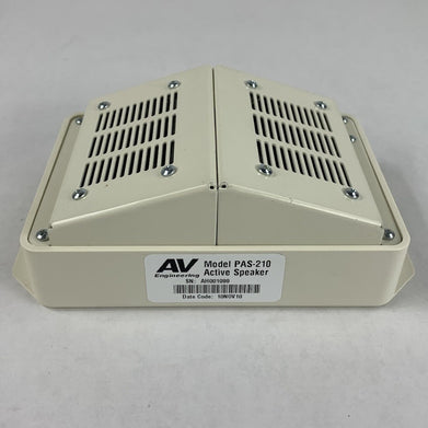 AV Engineering PAS-210 Active Speaker - Untested