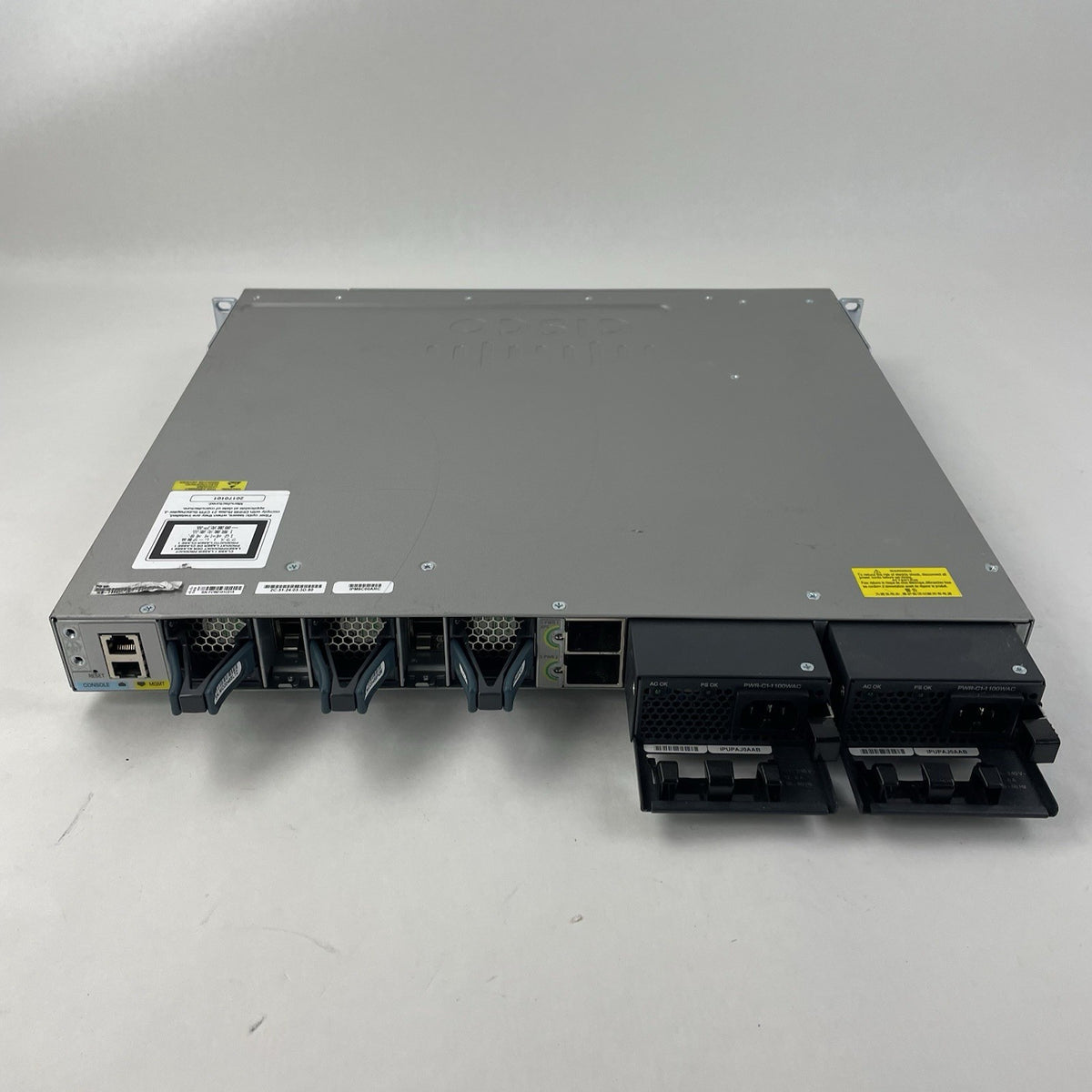 Cisco WS-C3850-48U-S 48-Port V06 Switch 2x PSU Tested & Reset6