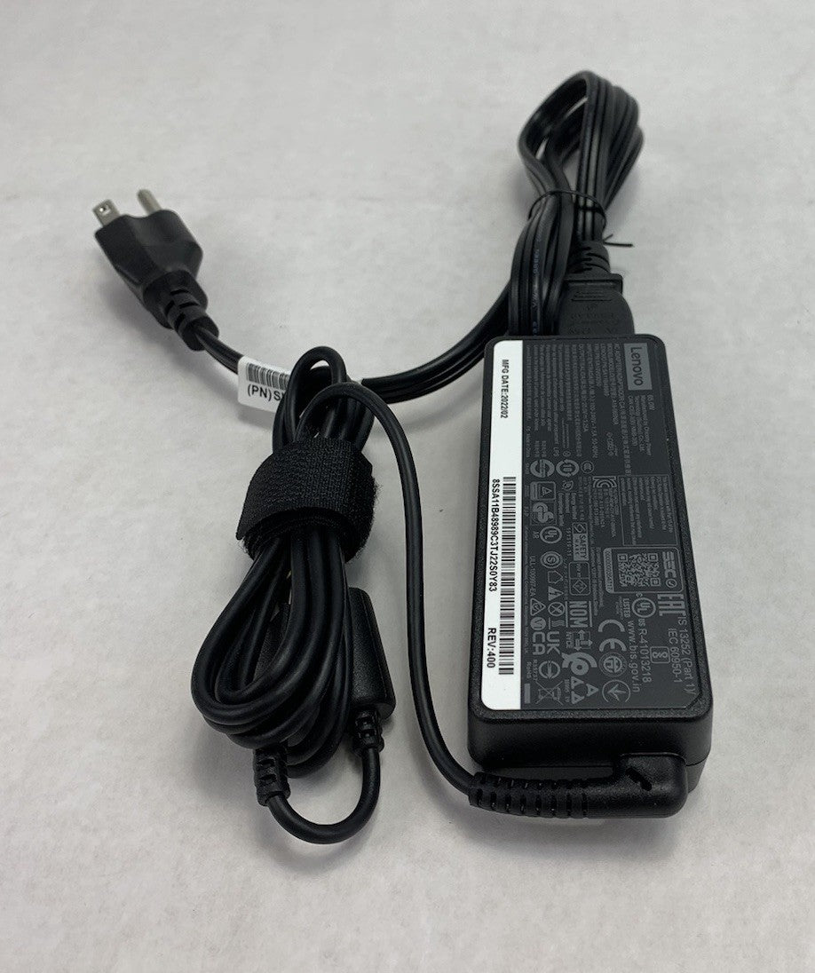 Lenovo A19-065N2A 65W 20V 3.25A Laptop AC Adapter Yellow Square Tip (Lot of 5)