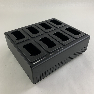 Panasonic WV-TC370 8-Bay Multi Charger Power Tested No Power Supply