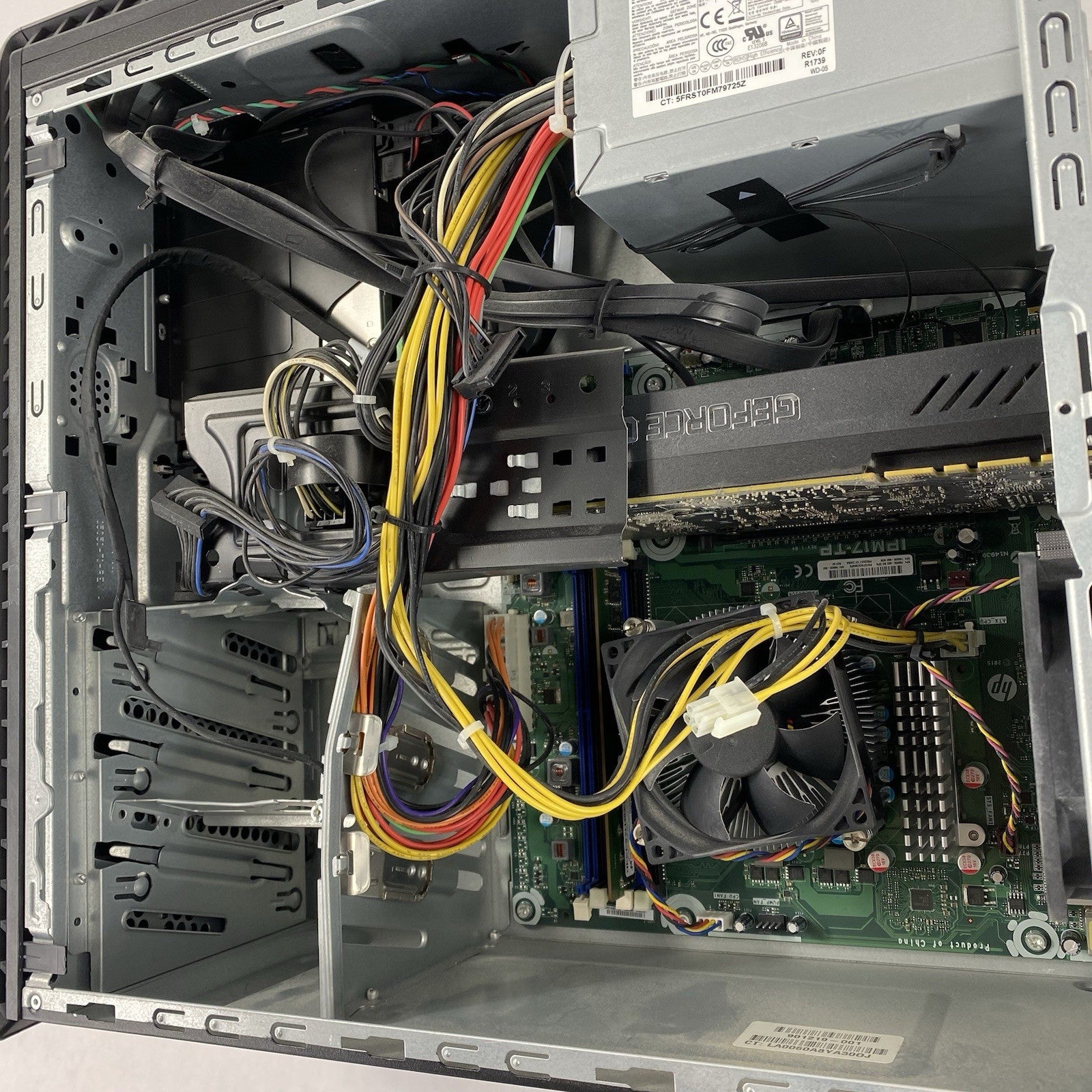 HP Omen 870-244 MT Intel Core i7-7700 3.6GHz 8GB RAM No HDD No OS