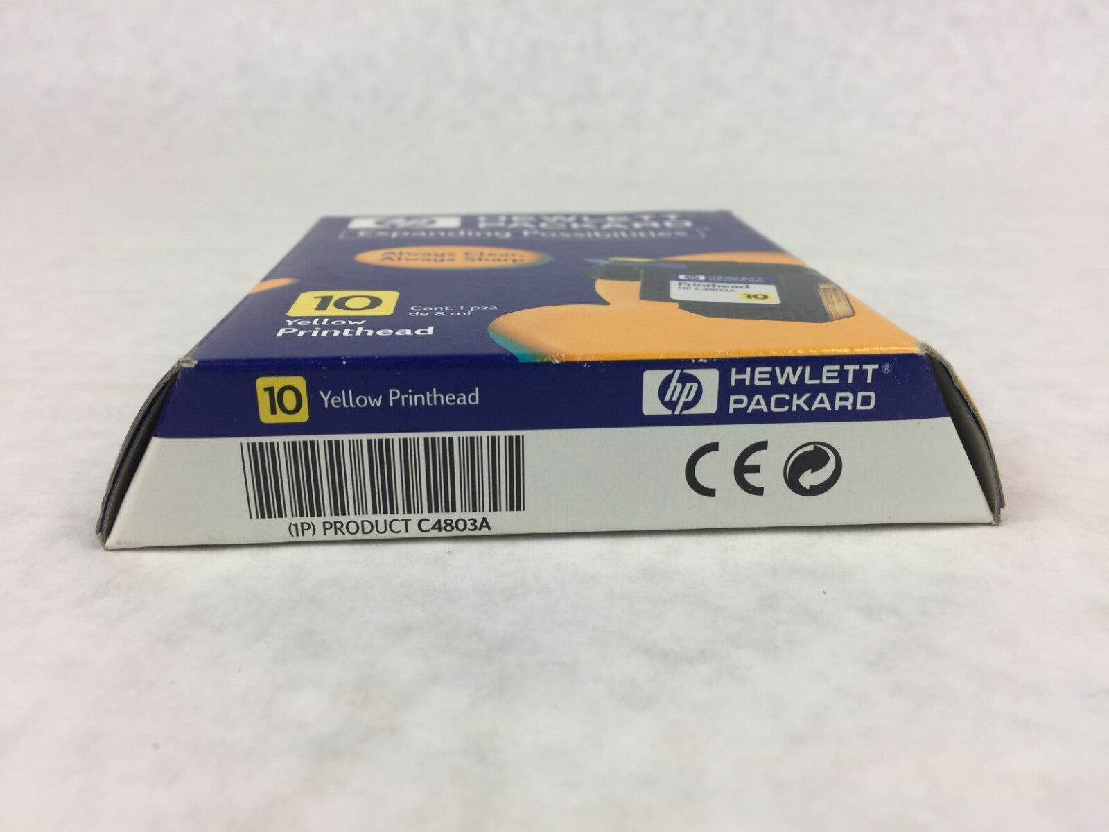 Genuine HP 10 Printhead Yellow C4803A  Warranty End Date May 2002 Factory Sealed