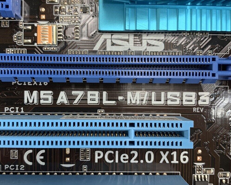 ASUS M5A78L-M/USB3 Motherboard AMD FX-4300 2.8GHz 8GB RAM w/Shield