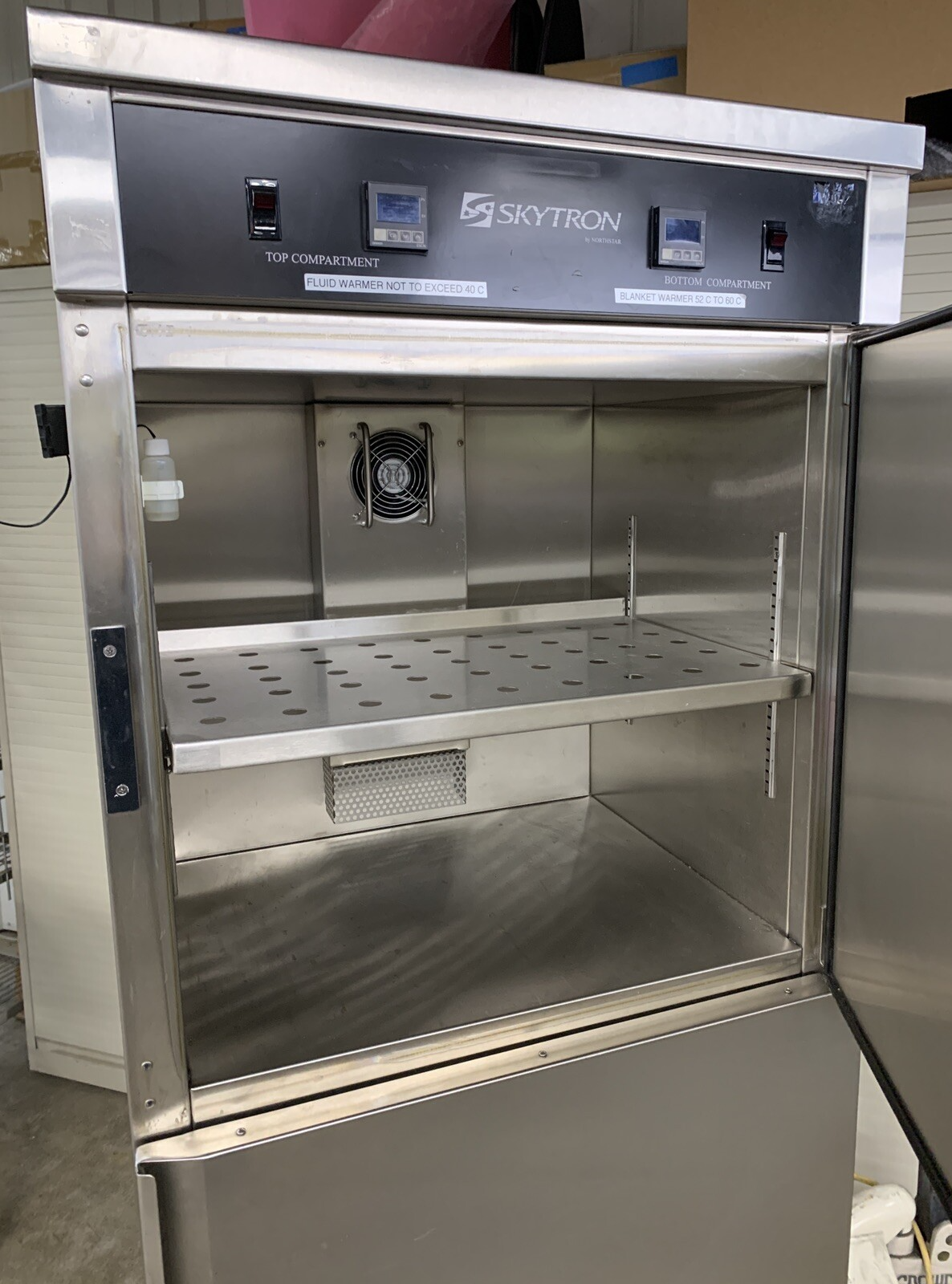 Skytron SS2207N Warming Cabinet Job #NB88-2 Powers and Warms