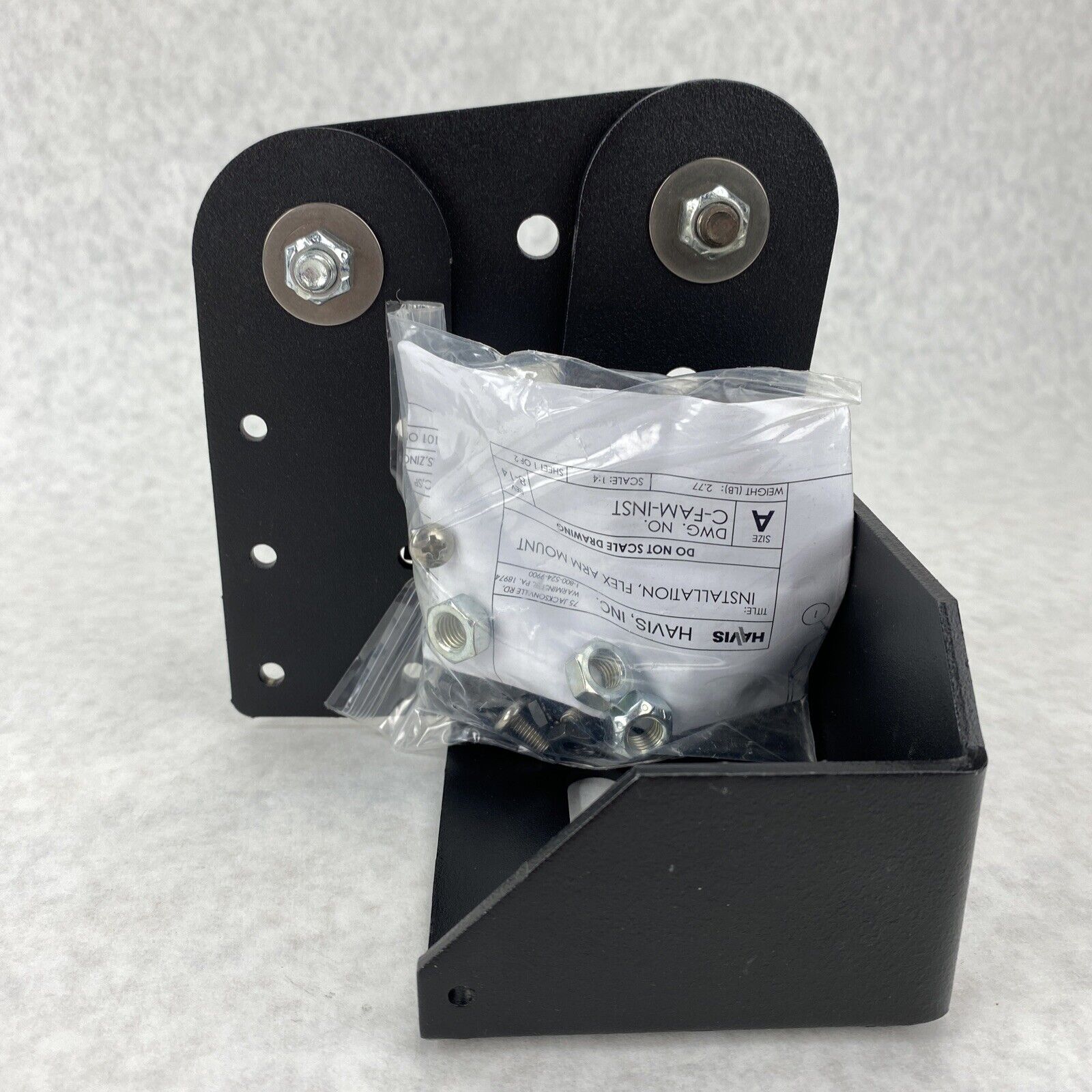 Havis C-FAM-105 Installation Flex Arm Mount DEVMT UNVMT FLEX INSE 13-16