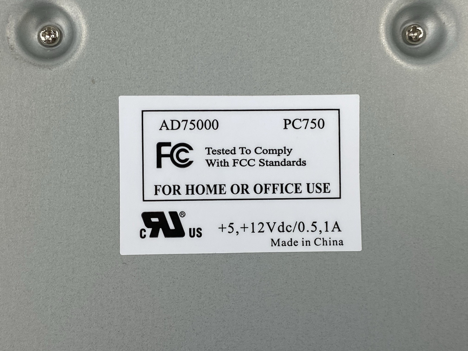 Avaya AD75000 PC750 Compact Flash Card Reader