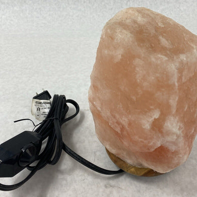 Salt Lamp Himalayan Pink Dimmer Switch 40W 7.3 lbs 8" Height 5.5" Diameter