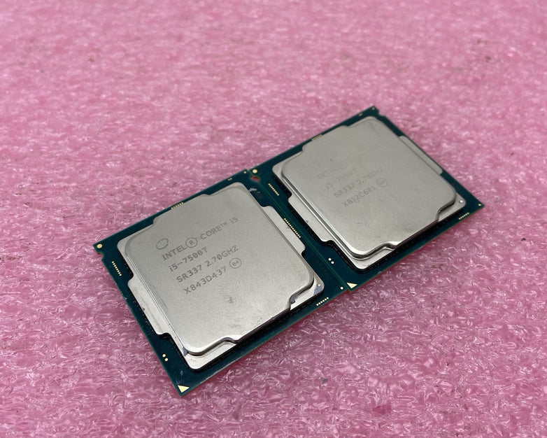 Lot of 2 Intel Core i5-7500T SR337 2.7GHz Desktop CPU