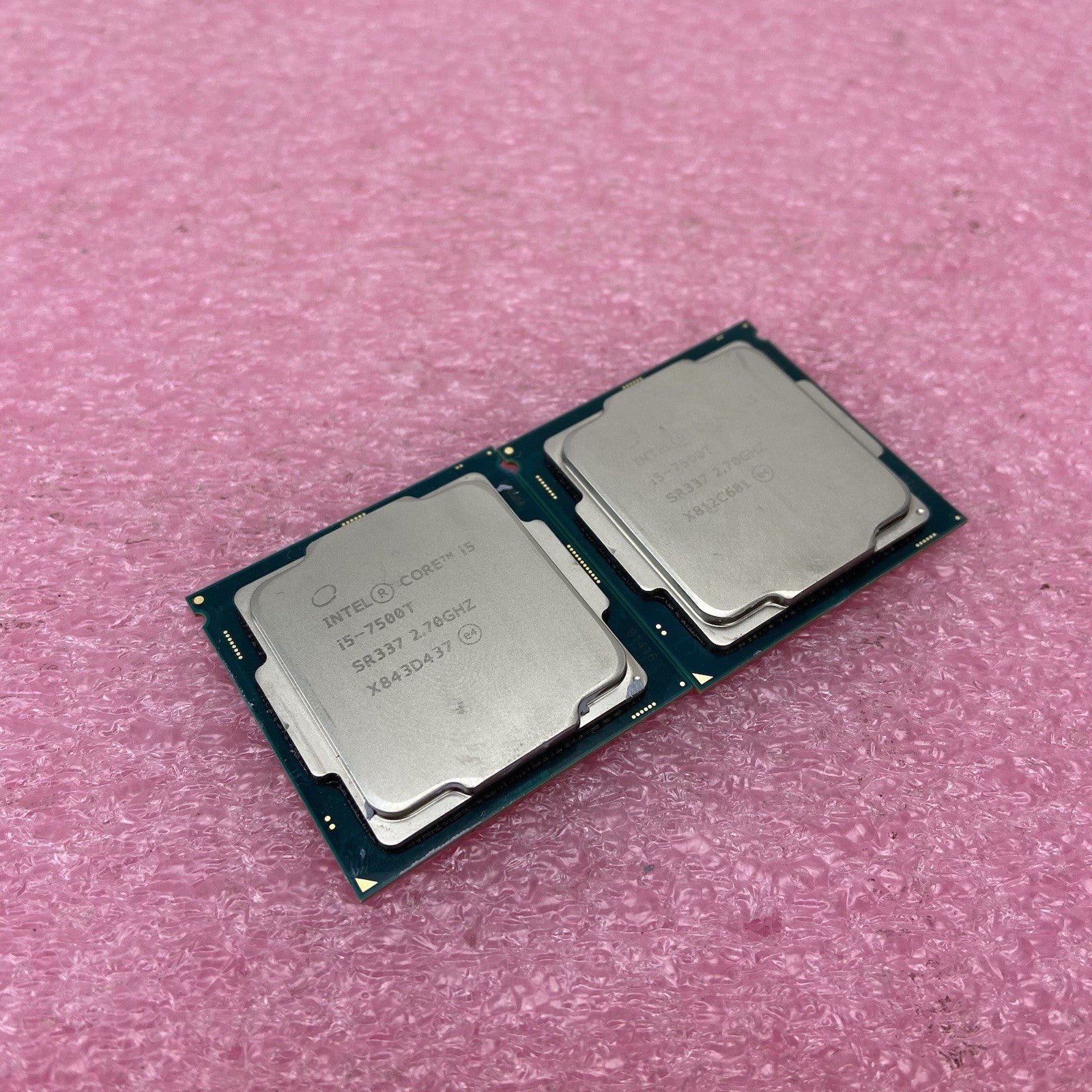 Lot of 2 Intel Core i5-7500T SR337 2.7GHz Desktop CPU0