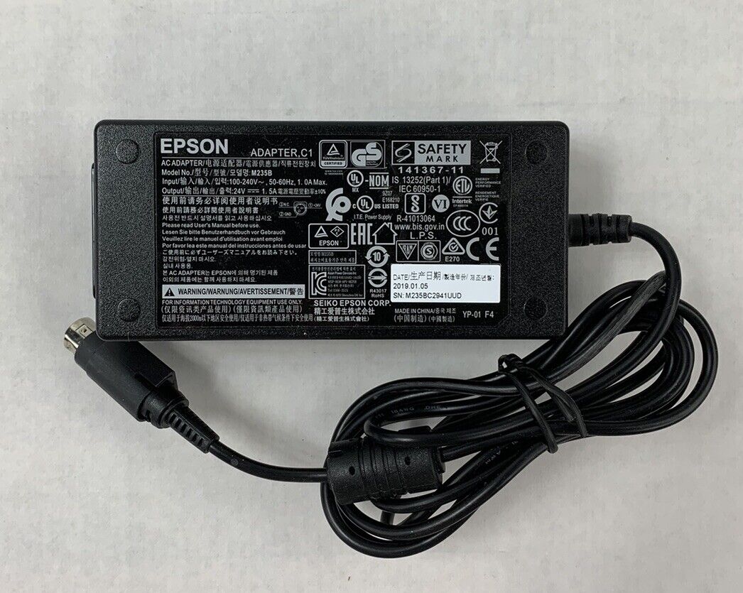 Epson M235B AC Adapter C1 (Lot of 2)