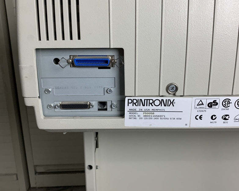 Printronix P5005B Wide Line Printer 500lpm 180dpi LAN Tested