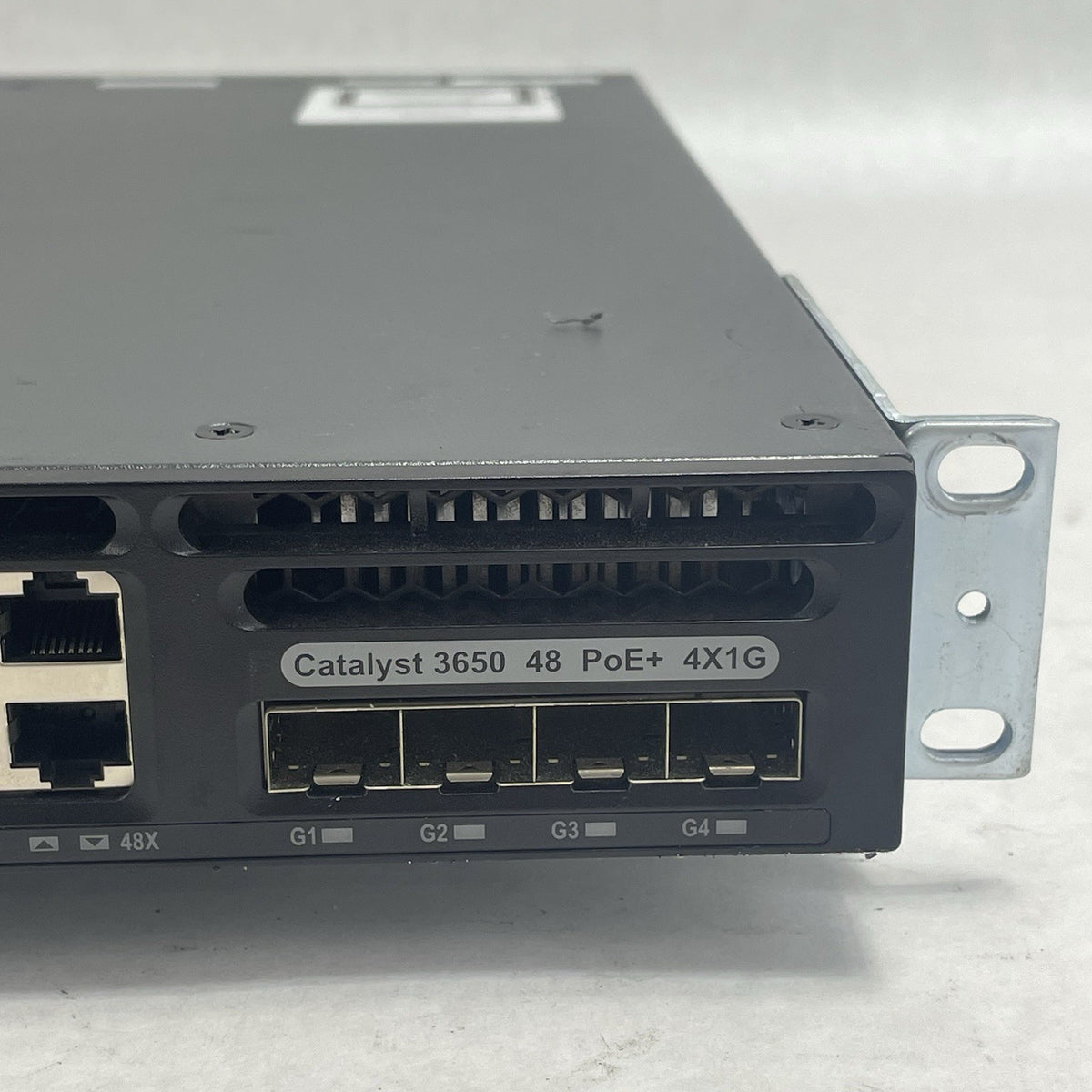 Cisco WS-C3650-48PS-S V02 Tested & Reset 1X PSU4