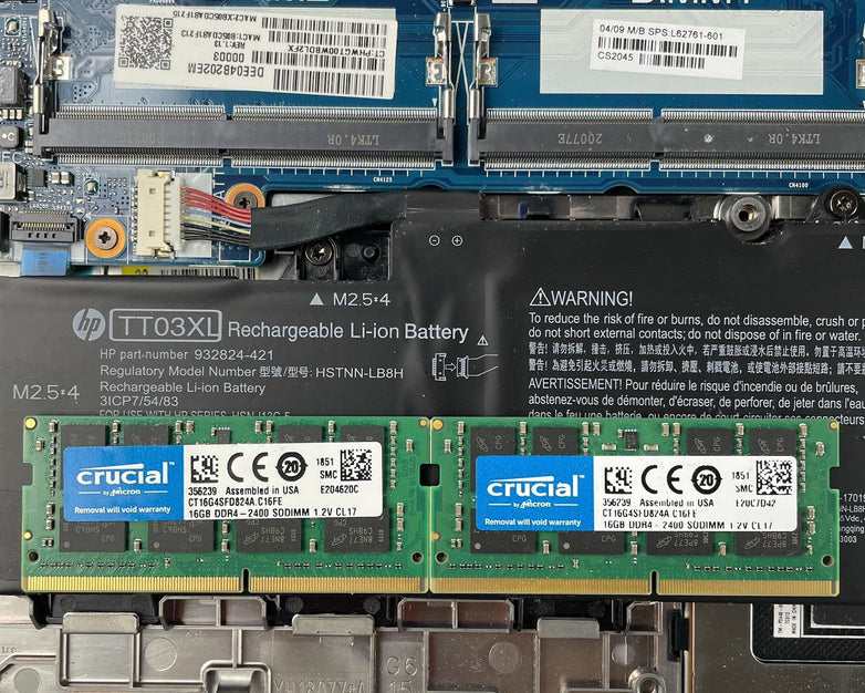 HP EliteBook 850 G6 i7-8665U 1.90 GHz 32 GB RAM No SSD/OS/AC