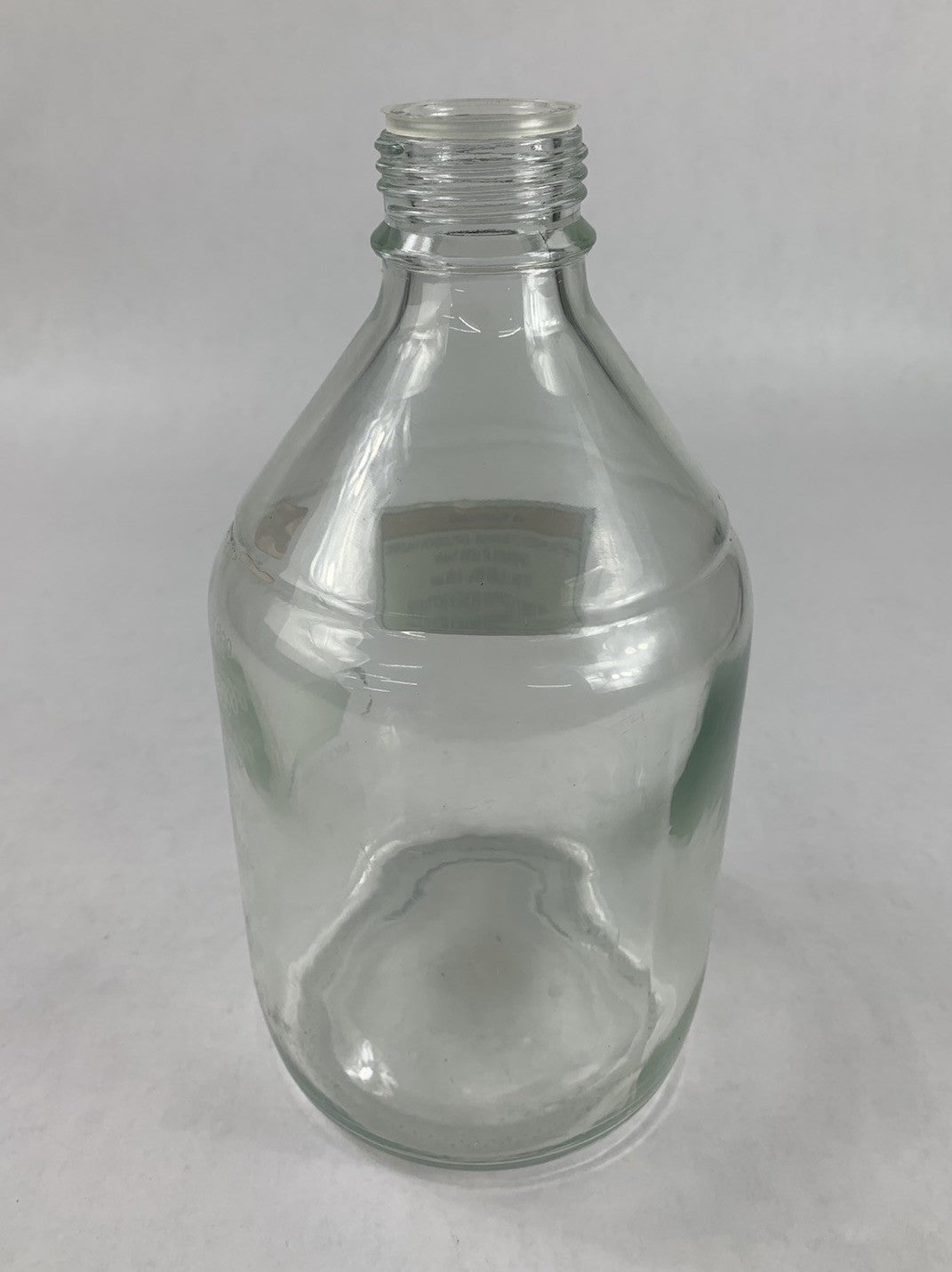 Kimax Kimble 14395-2000 2000 mL Round Wide Mouth Media Storage Bottle - No Lid2
