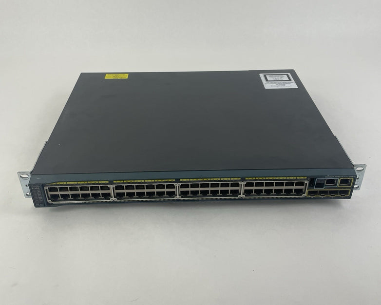 Cisco WS-C2960S-48LPS-L V03 48 Port Managed Network Switch - Tested
