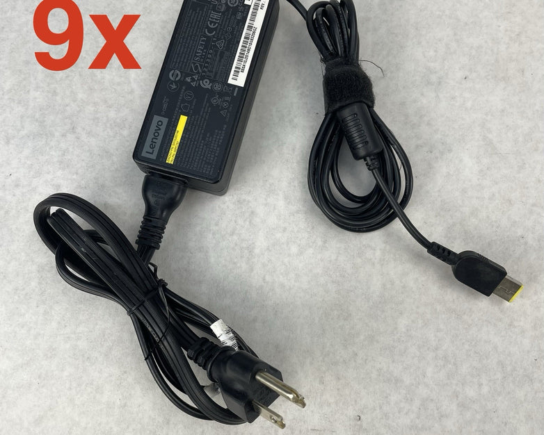Lenovo ADP-65FD B AC Adapter Power Charger 45W Lot of 9