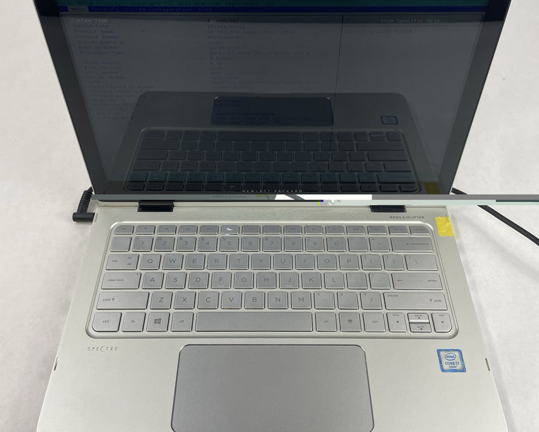 HP Spectre x360 13.3" i7-6500U 2.50 GHz 8 GB RAM No SSD/OS/AC - USB